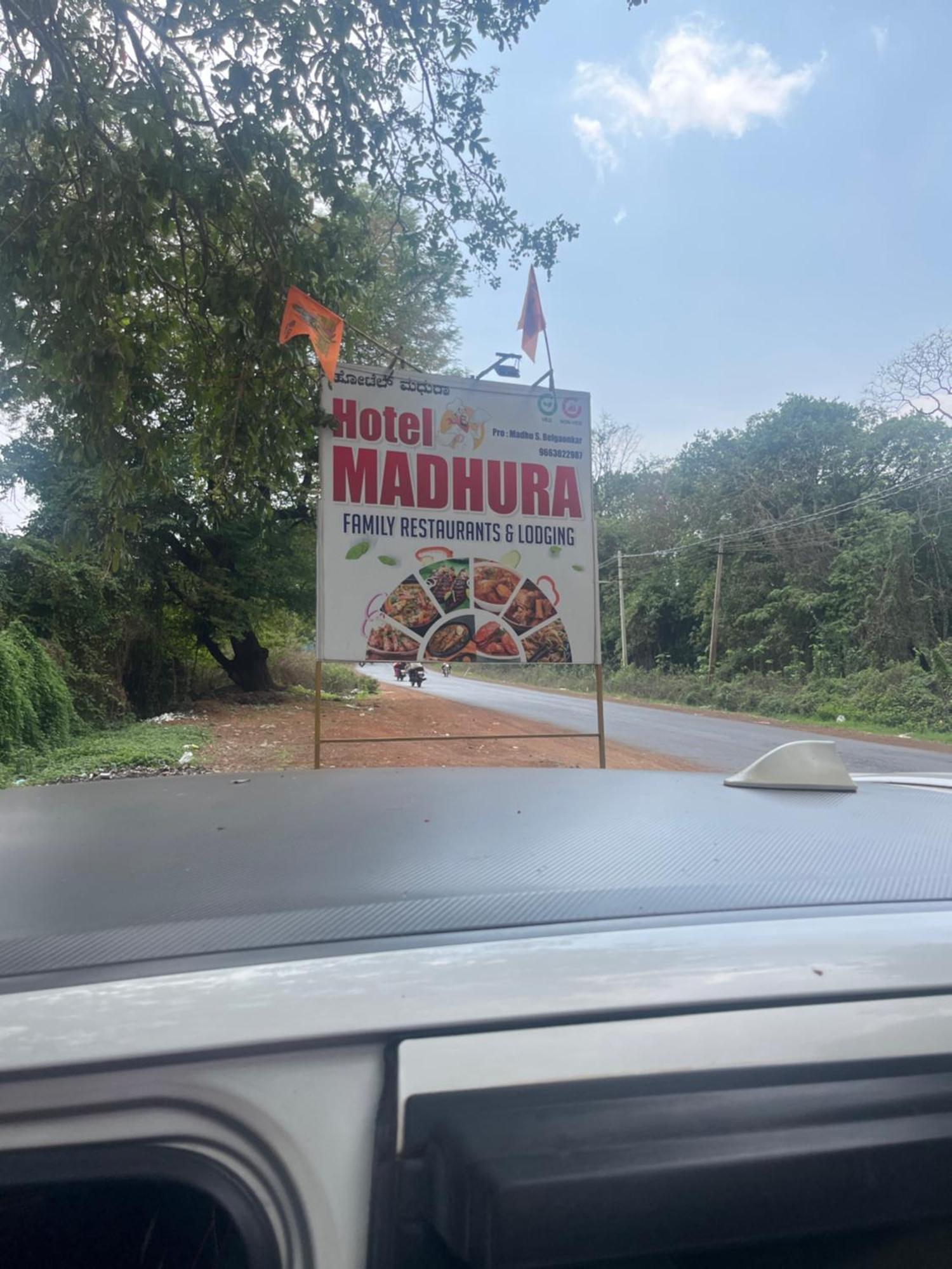 Hotel Madhura Belgaum Exteriör bild
